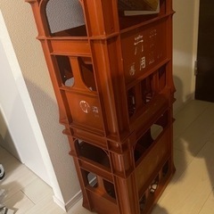 一升瓶Ｐ箱 2点