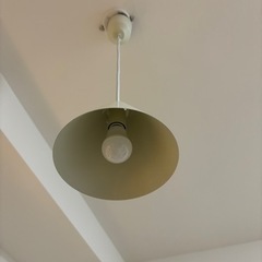 ペンダントライト　ホワイト　シーリングプラグの画像