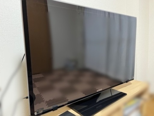お話し中SONY40インチテレビ　保護パネル、HDD付き