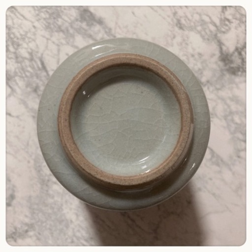 ご購入者様決定꒰未使用꒱貫入 縦縞模様 夫婦湯呑み茶碗 和柄 焼き物 陶磁器 ペア茶碗