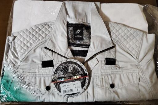 空調服(新品)　Lサイズ シルバー