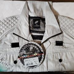 空調服(新品)　Lサイズ シルバー