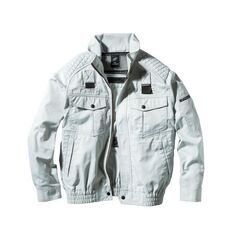 空調服(新品)　Lサイズ シルバーの画像