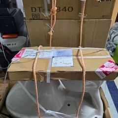 水洗トイレ(便座なし)+手洗い付きタンク
