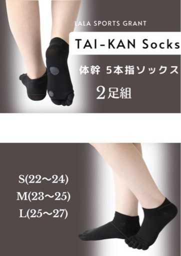 グラントイーワンズ TAI-KAN 5本指ソックス2足組