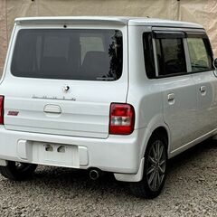 スズキ　アルトラパン　SS　ターボ　車検二年付き　タイミングチェーン　ナビ　社外アルミ　ホワイトの画像