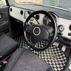 スズキ　アルトラパン　SS　ターボ　車検二年付き　タイミングチェーン　ナビ　社外アルミ　ホワイトの画像