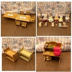 シルバニアファミリー　あかりの灯る大きなお家　まとめ売りの画像
