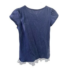 good day❤フリルTシャツ　キッズ　150　トップス　子供服の画像