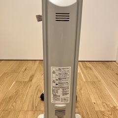 家電 季節、空調家電 オイルヒーターの画像