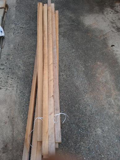 ひのき角材5cmx5cm　垂木　１０本 長さ2m　建材　DIY 　建設