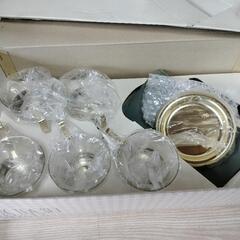 LOOK TEA SET 昭和レトロ　ティーセット　耐熱　強化ガラス　紅茶　お茶会　日本製の画像