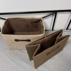 折りたたみ式収納箱セットの画像