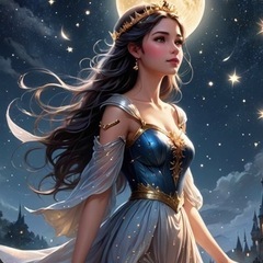 当店のAIで生成したお姫様のイラストです👸💖の画像