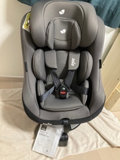 【決まりました!】Joie ジョイー　チャイルドシート　ISOFIX 回転式　美品　グレー　新生児　出産準備