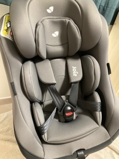 【決まりました!】Joie ジョイー　チャイルドシート　ISOFIX 回転式　美品　グレー　新生児　出産準備