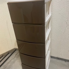 プラスチック棚 引き取り限定の画像