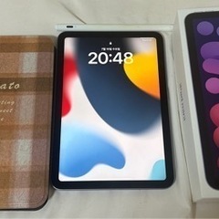 アイパッドミニ6パープル