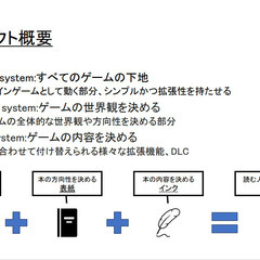 [メンバー募集]究極のRPG、読む人によって内容の変わる魔法の絵本のようなゲームを創りたい!! - 川越市