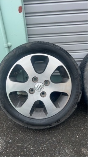 スズキ纯正165/5514アルミタイヤ4本