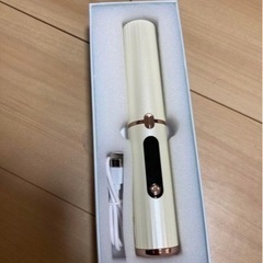 お取引き中⭐️新品・未使用⭐️ヘアアイロン コードレス ヒートブラシ ストレートアイロンの画像