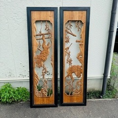 欄間　ランマ　建具　虎