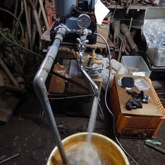 ①【中古】川本 ポンプ カワエース N3-205SHN 50hz 100V （12D7197）の画像