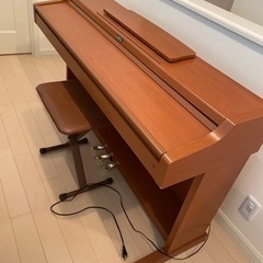 河合　電子ピアノ　木目