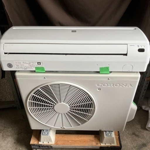 取付込み保証付、コロナ冷房専用6畳用