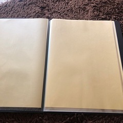 コクヨ　B4サイズクリアーブック　アルバムにも使えそうですの画像