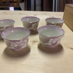 煎茶揃　翠泉造　湯呑み　5客セット　未使用品