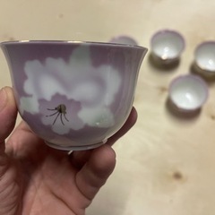 煎茶揃　翠泉造　湯呑み　5客セット　未使用品の画像