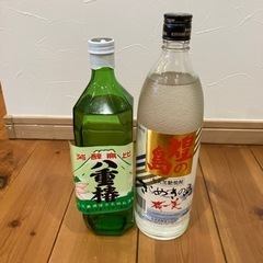 八丈島と徳之島の焼酎