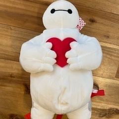 お値下げ致しました。ベイマックスぬいぐるみリュックの画像