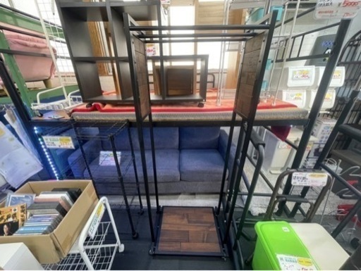 【リサイクルサービス八光】幅60　ハンガーラック　GRHR-600