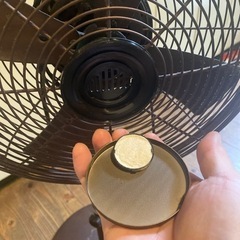 rir-350 ドウシシャ　金属製羽　扇風機　メタルブラウン　メタルファンの画像