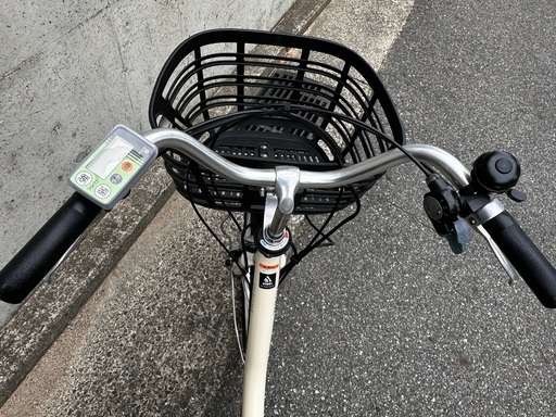 【美品】【ヤマハ】YAMAHA PAS SION-U（パス シオン ユー）電動自転車　「PA20SU」20インチ アイボリー