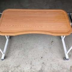 【終了】ベッドテーブル 介護用テーブル 伸縮式 