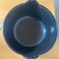 値下げ 岩鋳 南部鉄器 深型鍋 18cmの画像
