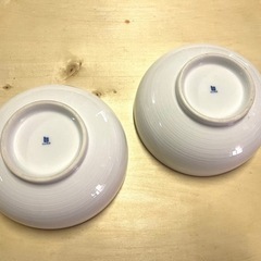 白山陶器のどんぶり２つの画像