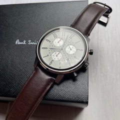 【超美品】Paul Smith ポールスミス　クロノグラフ腕時計　