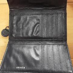 未使用　cuccia  クチャがま口　財布　オシャレ　レディースの画像