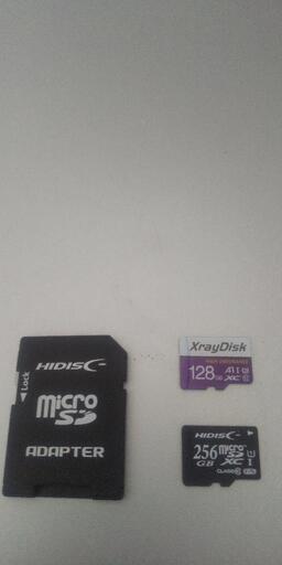 【取り引き中】microSDカード128GB＋256GB