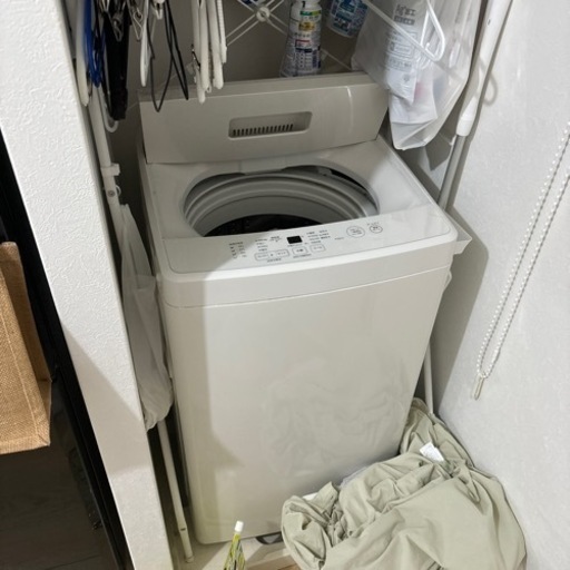 洗濯機　無印良品　3年使用