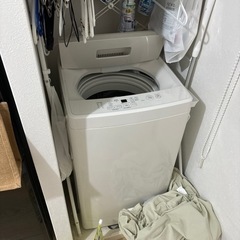 洗濯機　無印良品　3年使用