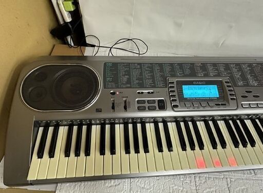 CASIO カシオ　電子キーボード　電子ピアノ　LK-80 CASIO カシオ LK-80 電子キーボード 電子ピアノ 音楽 練習