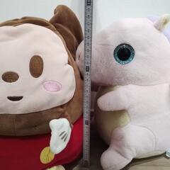 値下げ中❗大きめ ぬいぐるみ　ミッキーマウス　恐竜　おもちゃの画像