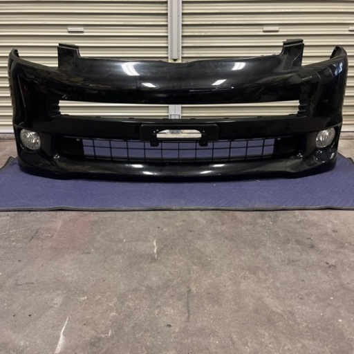 ZRR70W ZRR75W 前期 VOXY ヴォクシー Z ZS 純正フロントバンパー フォグランプ付き 黒 202 ブラック