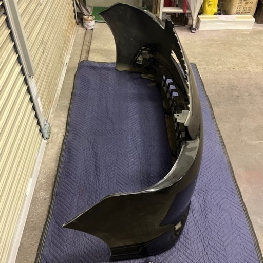 ZRR70W ZRR75W 前期 VOXY ヴォクシー Z ZS 純正フロントバンパー フォグランプ付き 黒 202 ブラック