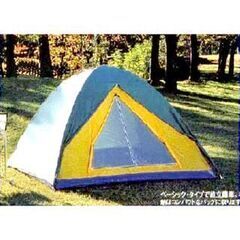 ☆316☆テントのみ！ WILD ROCKY/ワイルドロッキー 3人用 ドームテント M-4401 アウトドア キャンプ 200×200×130の画像